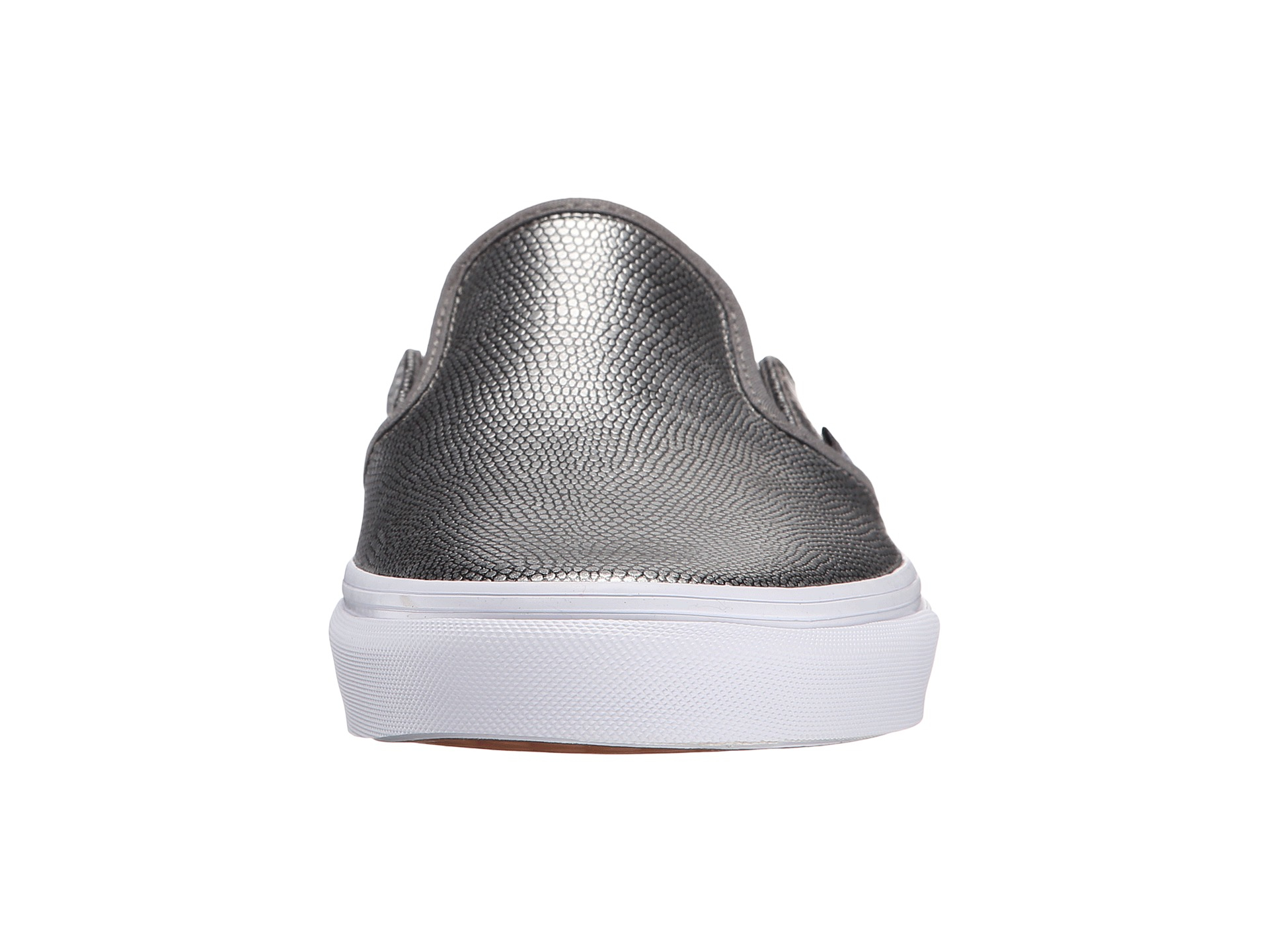 vans leather slip on mule